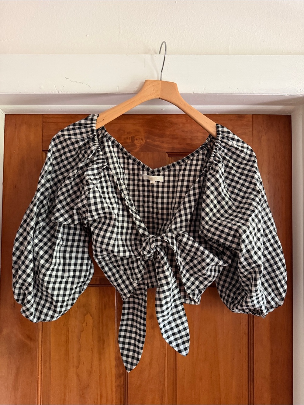 Posse Mia Top in Gingham